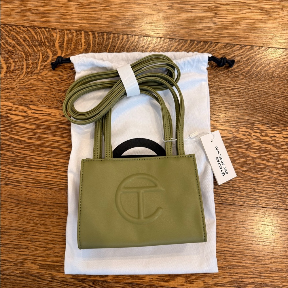 Telfar Olive Green Mini Bag NWT